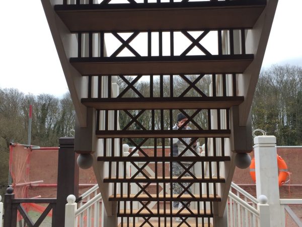 Staircase refurbishment stylish Cambridgeshire