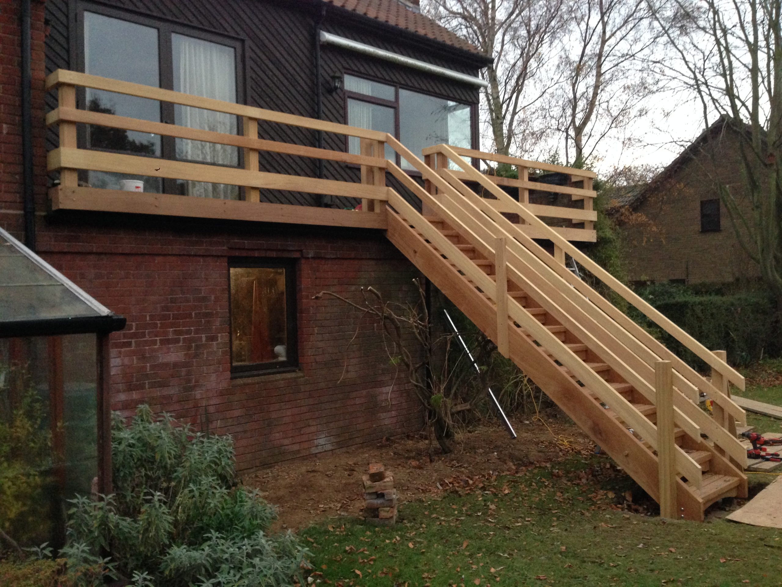 External Staircase In Alresford, Essex