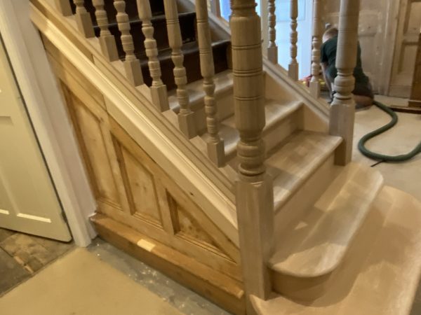 timber staircase refurbished braintree essex