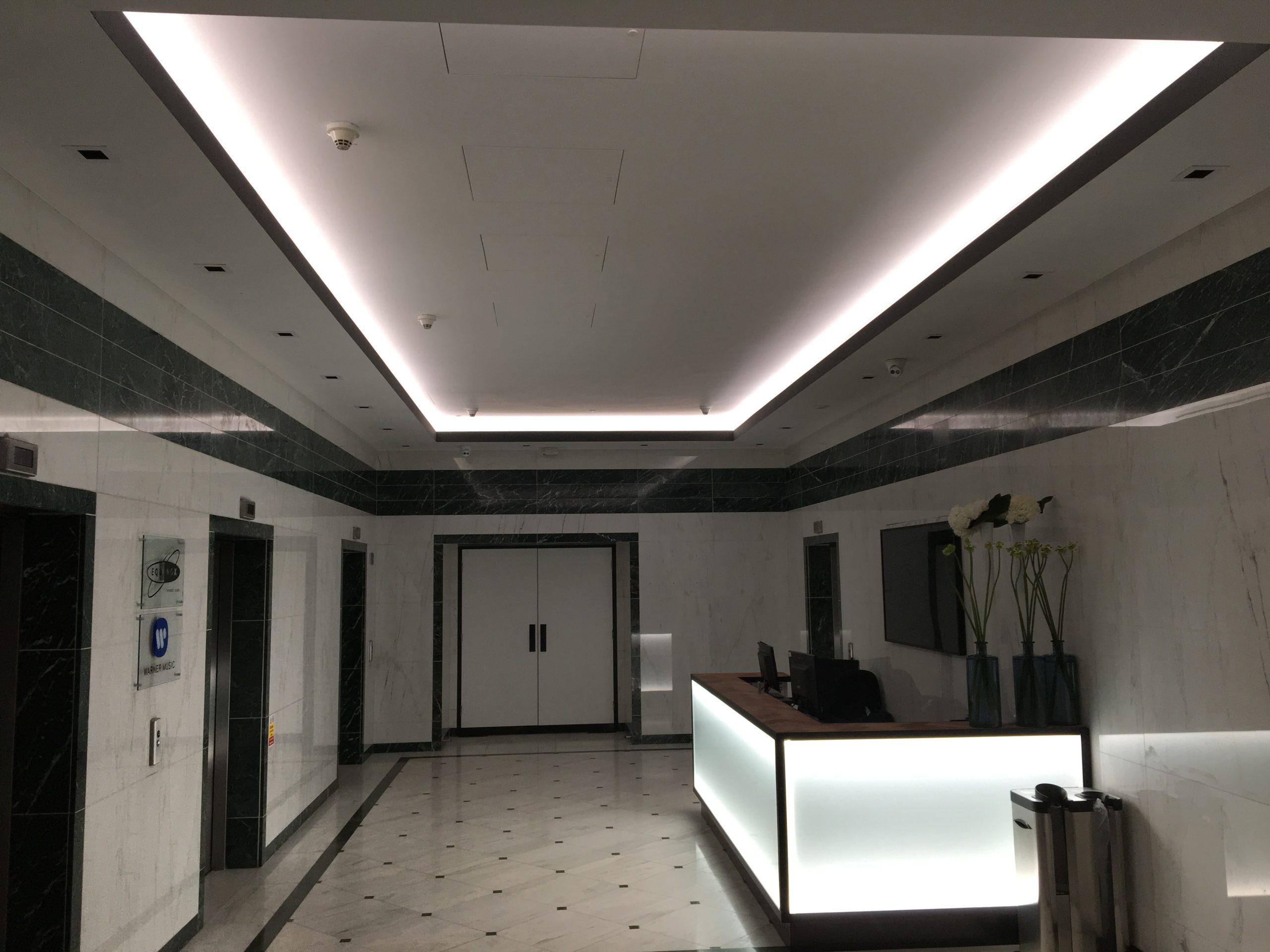 Commercial Project: Reception Desk, London