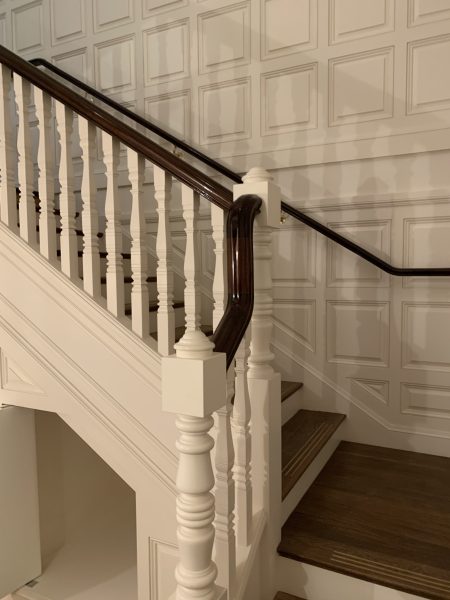 Mahogany Handrails In Sloane Square, London