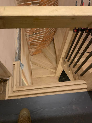 Custom Curved Staircase – Saxmundham, Suffolk