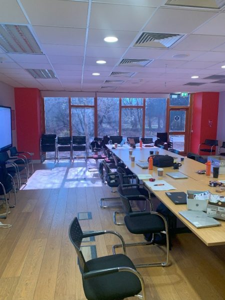 Meeting Room Fit-Out In Ware - before