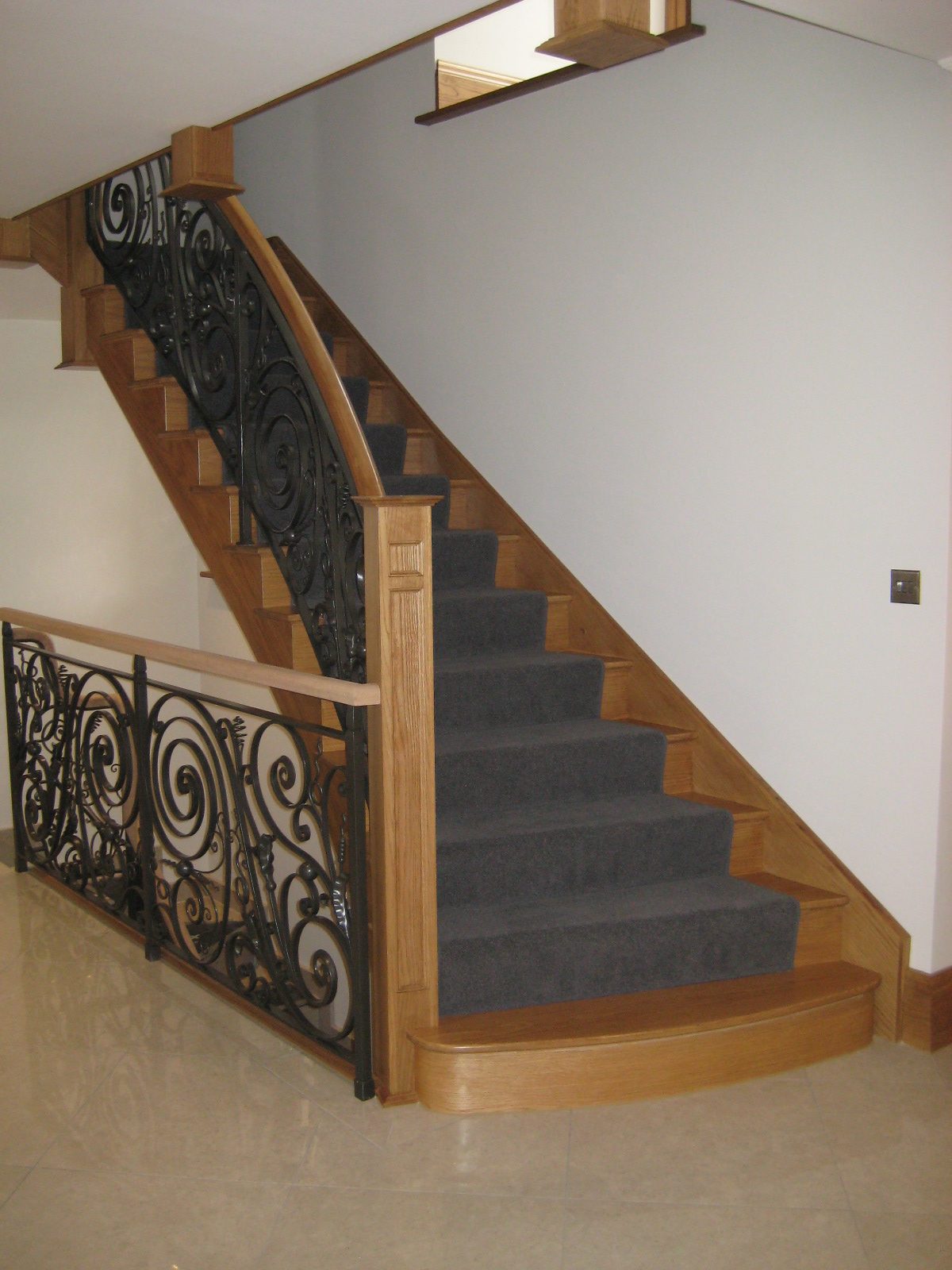 timber staircase