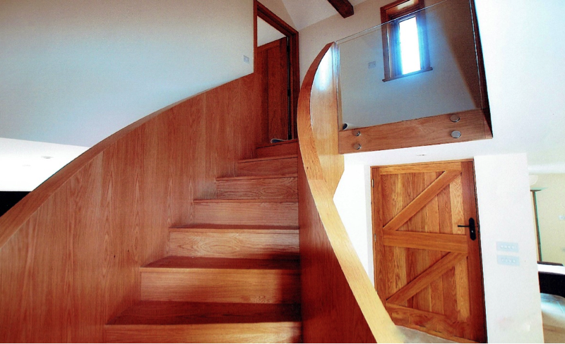 Wood Staircase